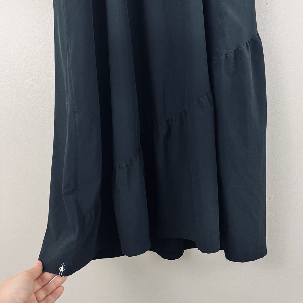Smartwool Asymmetrical Ruffle Midi Dress - Picture 12 of 12